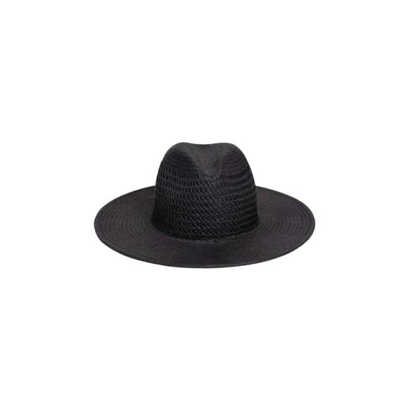 NEW HAT ATTACK women's vented luxe packable hat in black - Picture 1 of 2